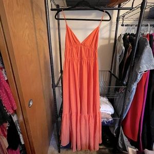 HM Dress Size Small. Orange color.